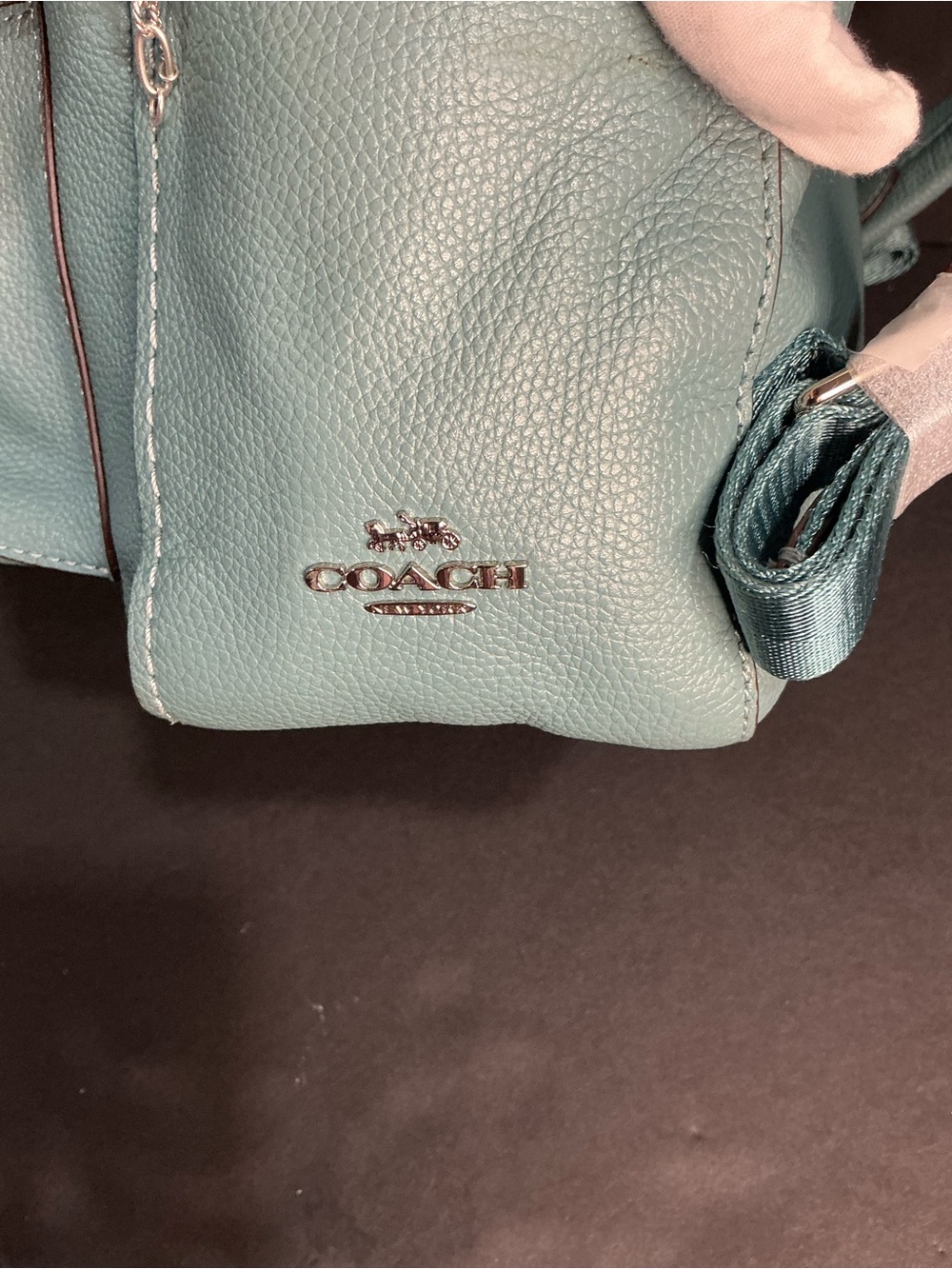 Coach Mini Turnlock Rucksack - Picture 11 of 12